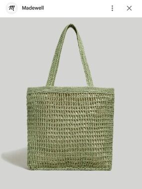 Madewell The Transport Tote: Straw Edition